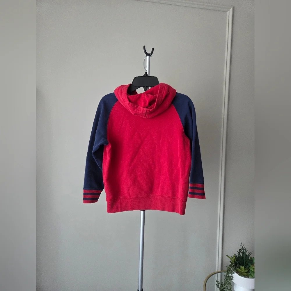 Ralph Lauren Kids Red and Navy Hoodie Sz.S (8)